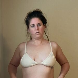 Women's Cream Tavik Triangle Bikini Top